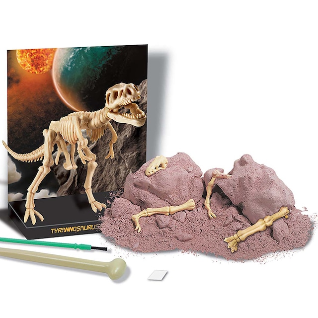 Imagen 0 de Kit geológico de un tyrannosaurus rex 4M construcción
