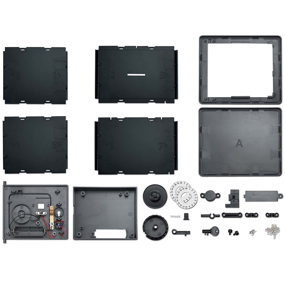 Kit caja fuerte con alarma 4M construcción 3