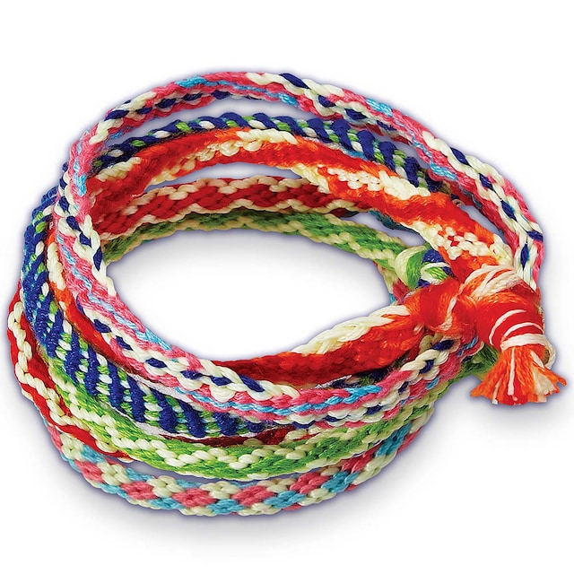 Imagen 0 de Kit de pulseras brillantes de la amistad  4M manualidad