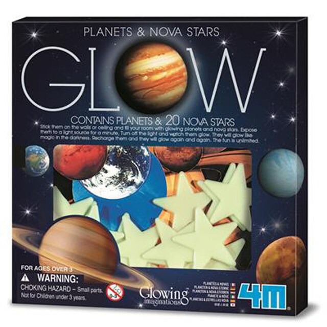 Imagen 0 de Set súper nova brillante y planetas de papel 4M decoración
