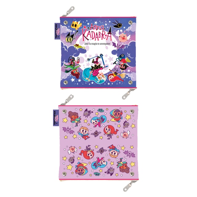 Imagem 0 de Estojo Reversível Anna Kadabra - Multicolor