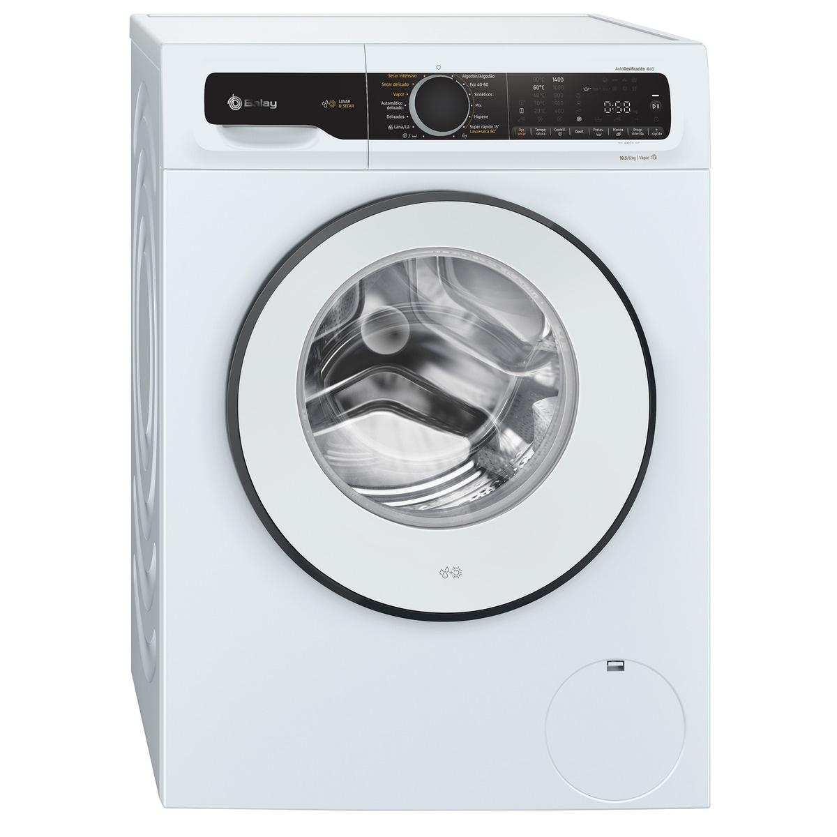 Imagem 0 de Máquina de Lavar e Secar Roupa Balay 3TW9105BD Carga Frontal de 10,5 Kg e de 1400 rpm - Branco