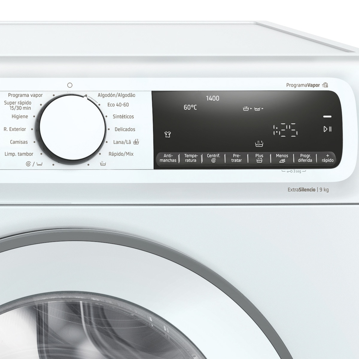 Lavadora Balay 9 kg/ 1.400 rpm, Motor ExtraSilencio - 3TS395BS Blanco-3