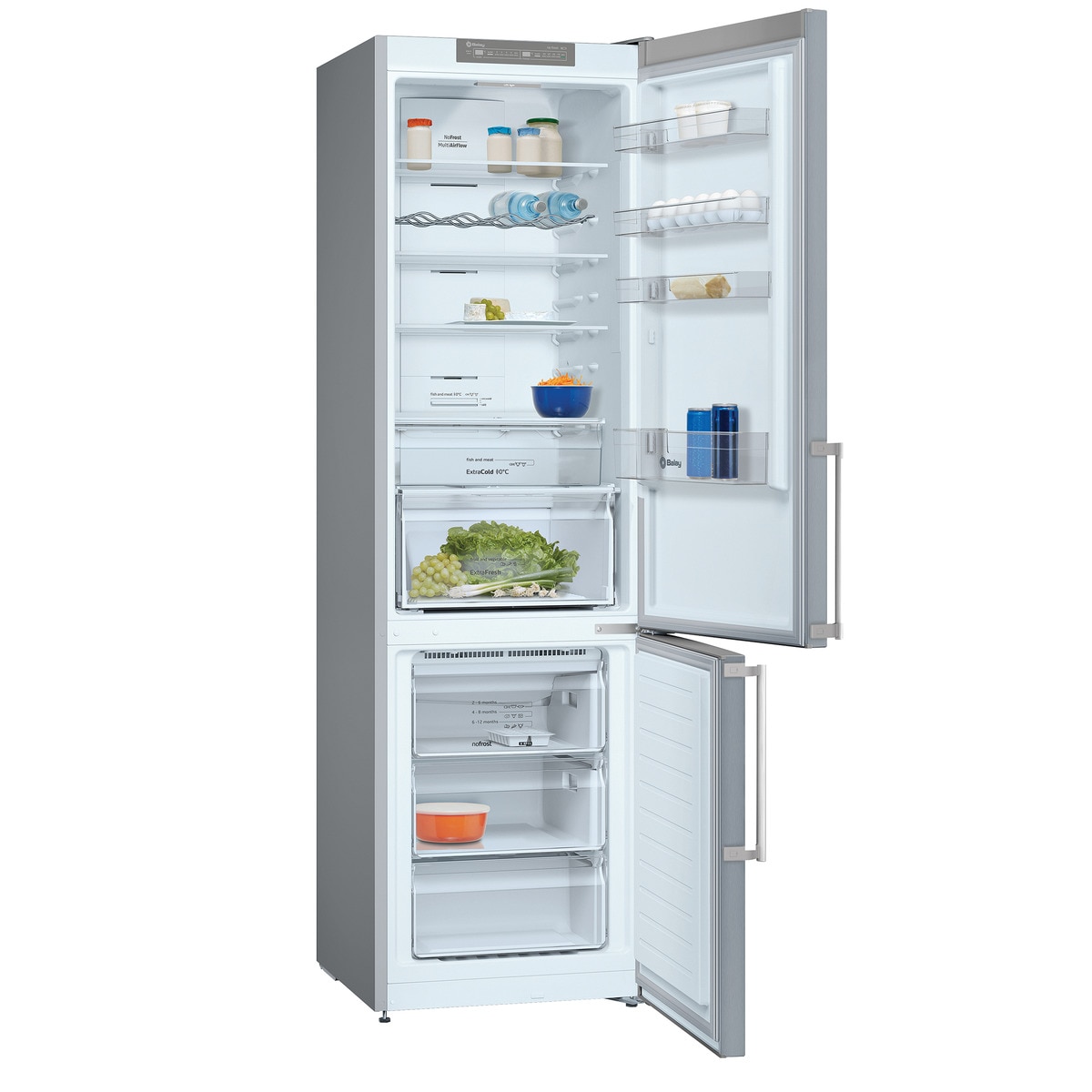 Frigorífico combi Balay Total No Frost - 3KFD763XE Inox-2