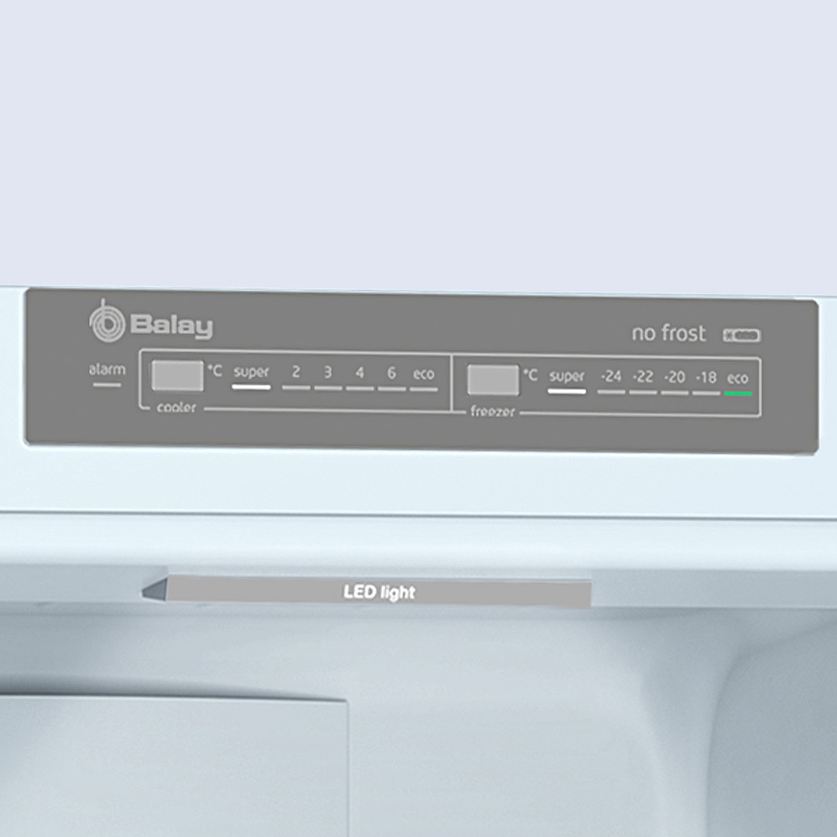 Frigorífico combi Balay Total No Frost - 3KFD763XE Inox-4