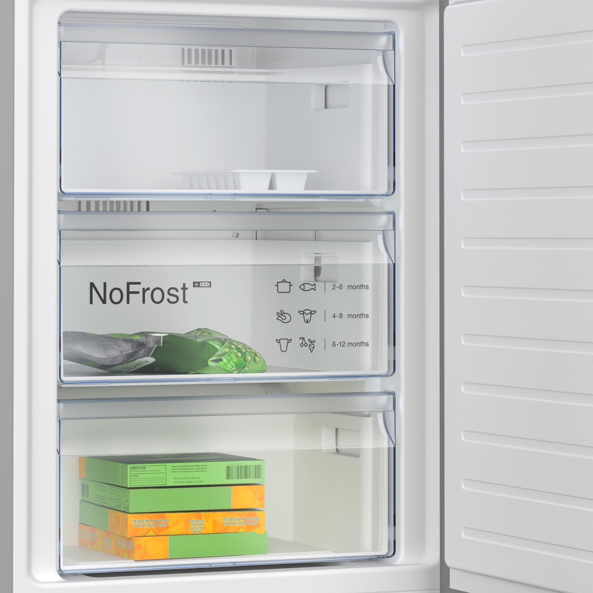 Frigorífico combi Balay Total No Frost - 3KFB664XE Inox-7