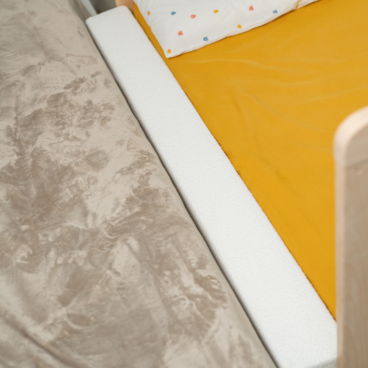 Kit Co-sleeping com Ponte para Berço - 120x60 cm Branco-3