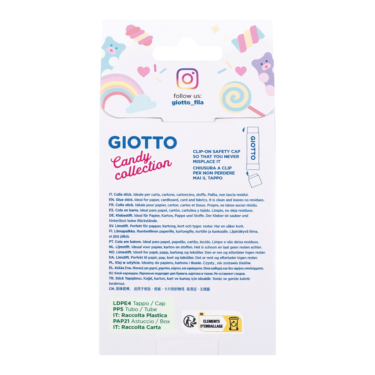 Pack de 2 Sticks 20g Candy Collection Giotto 3