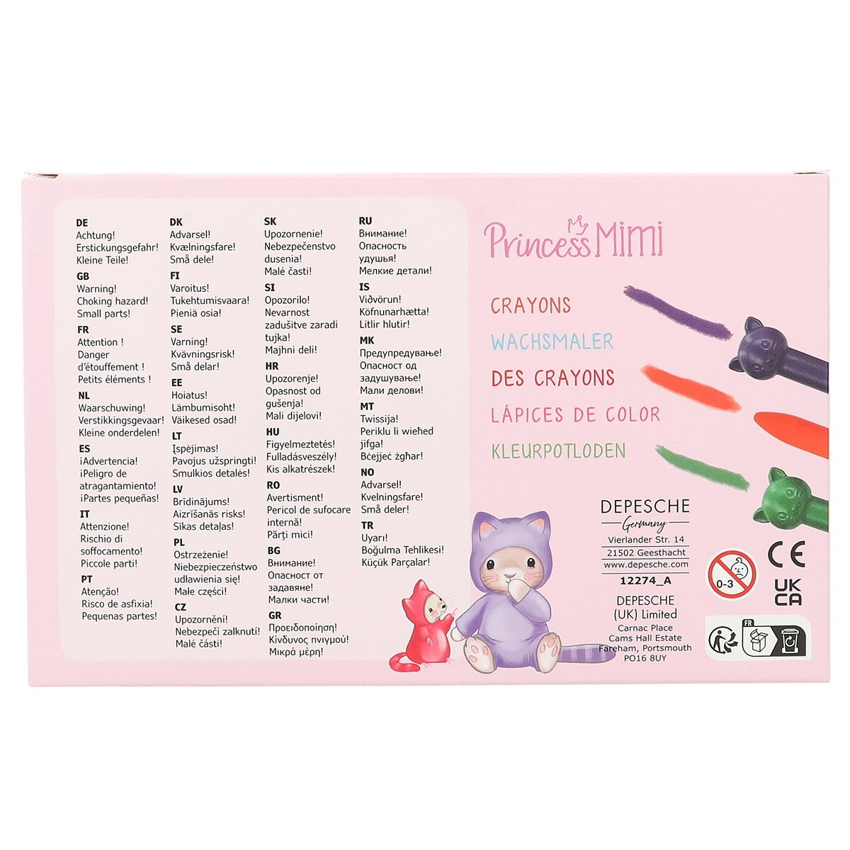 Ceras con figura gato Princess Mimi 4
