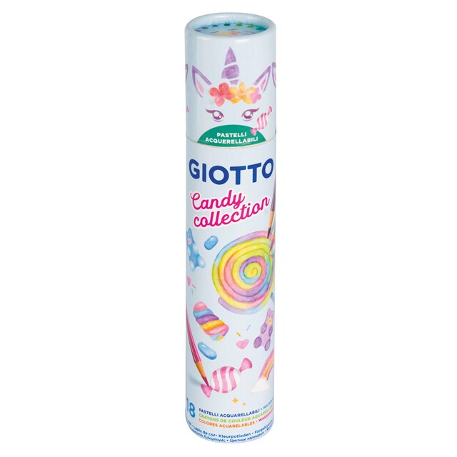 Imagen 0 de Bote de lápices acuarelables 18 unidades Stilnovo Acquarell Candy Collection Giotto