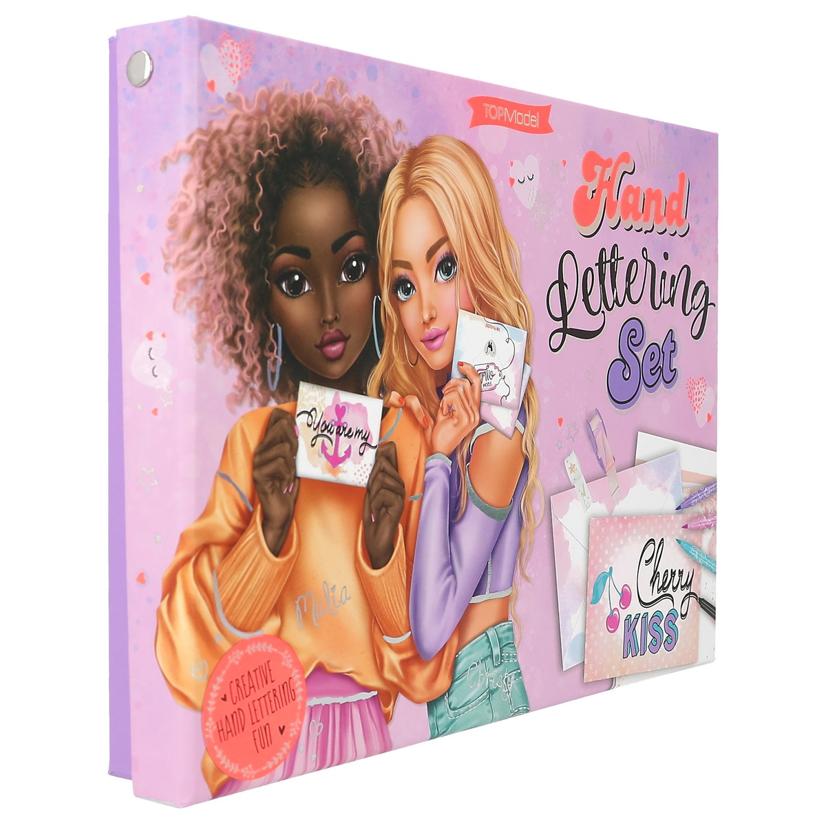 Set de cartas y lettering TOPModel 5