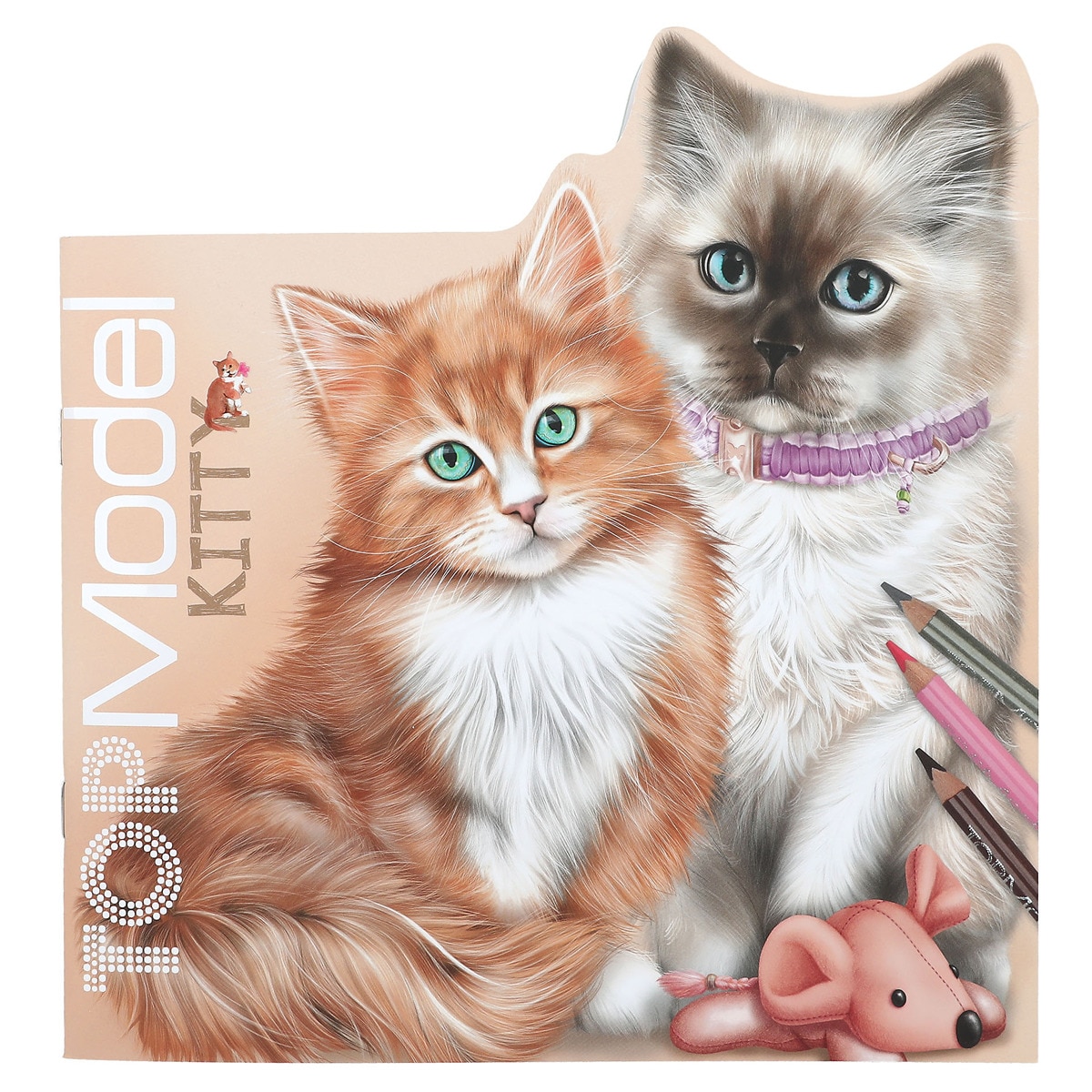 Livro para colorir Kitte TOPModel 2