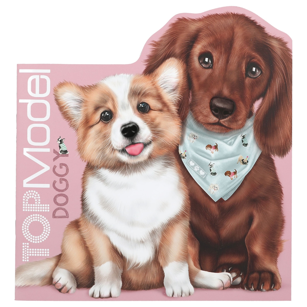 Libro para colorear Doggy TOPModel 2