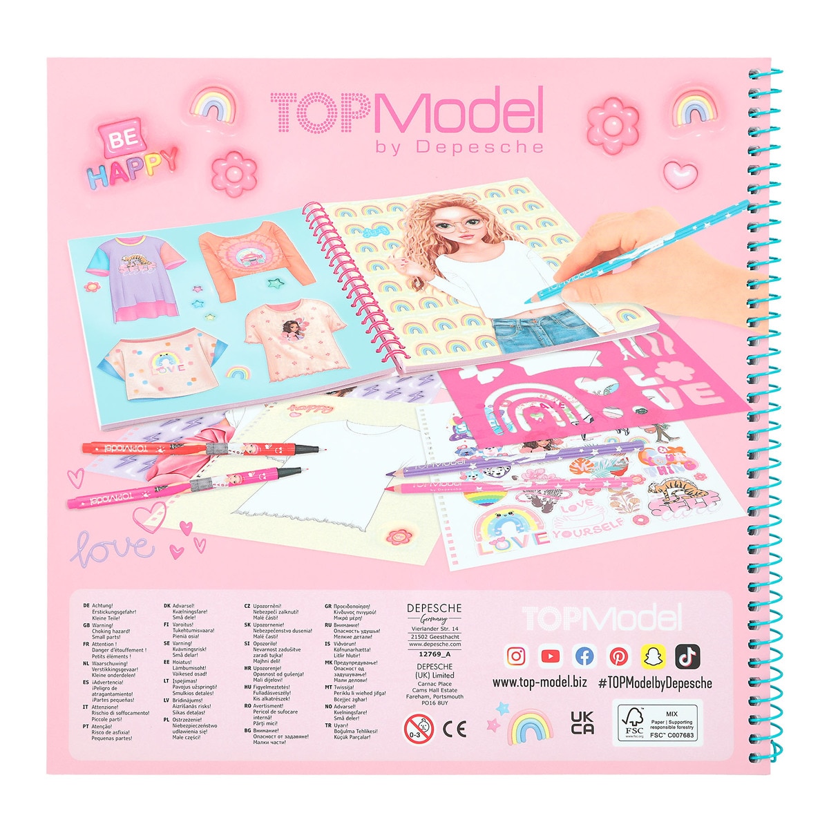 Libro diseña tu T-Shirt TOPModel 5