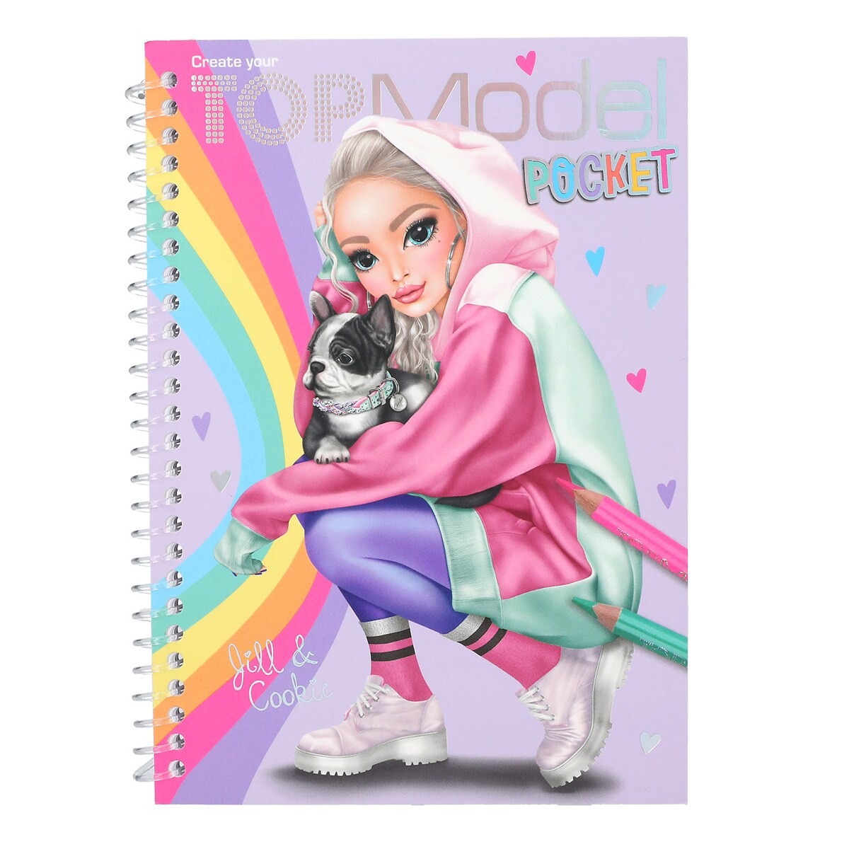 Cuaderno colorear TOPModel 2