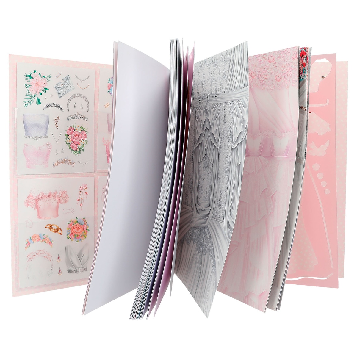 Libro colorear wedding special TOPModel 7