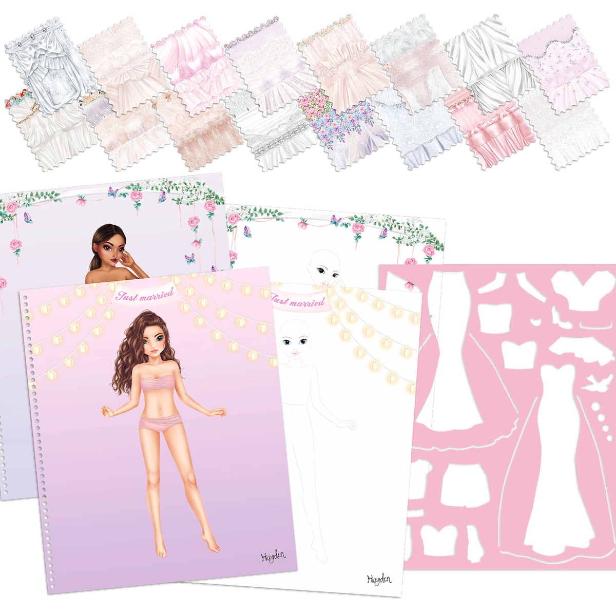 Libro colorear wedding special TOPModel 5