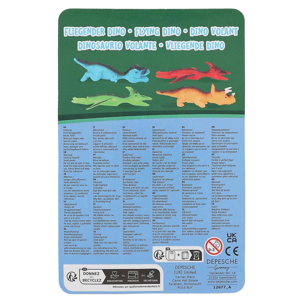 Dinossauro voador Dino World 6