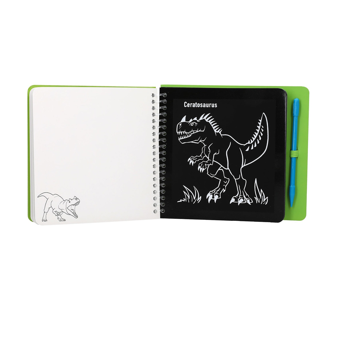 Libro de scratch Dino World 3