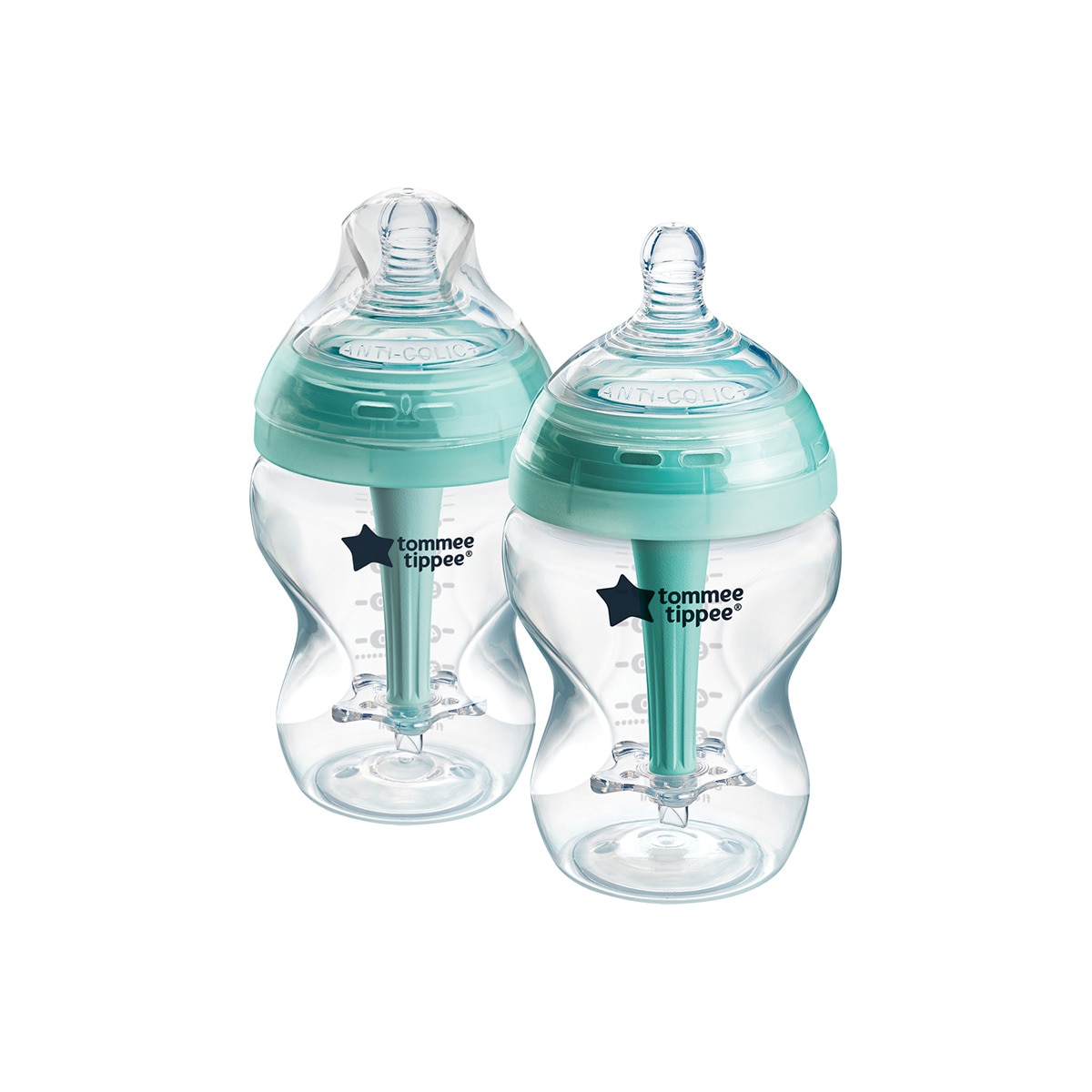 Biberon Tommee Tippee Advanced Anti Colic Flujo Lento 260ml, pack