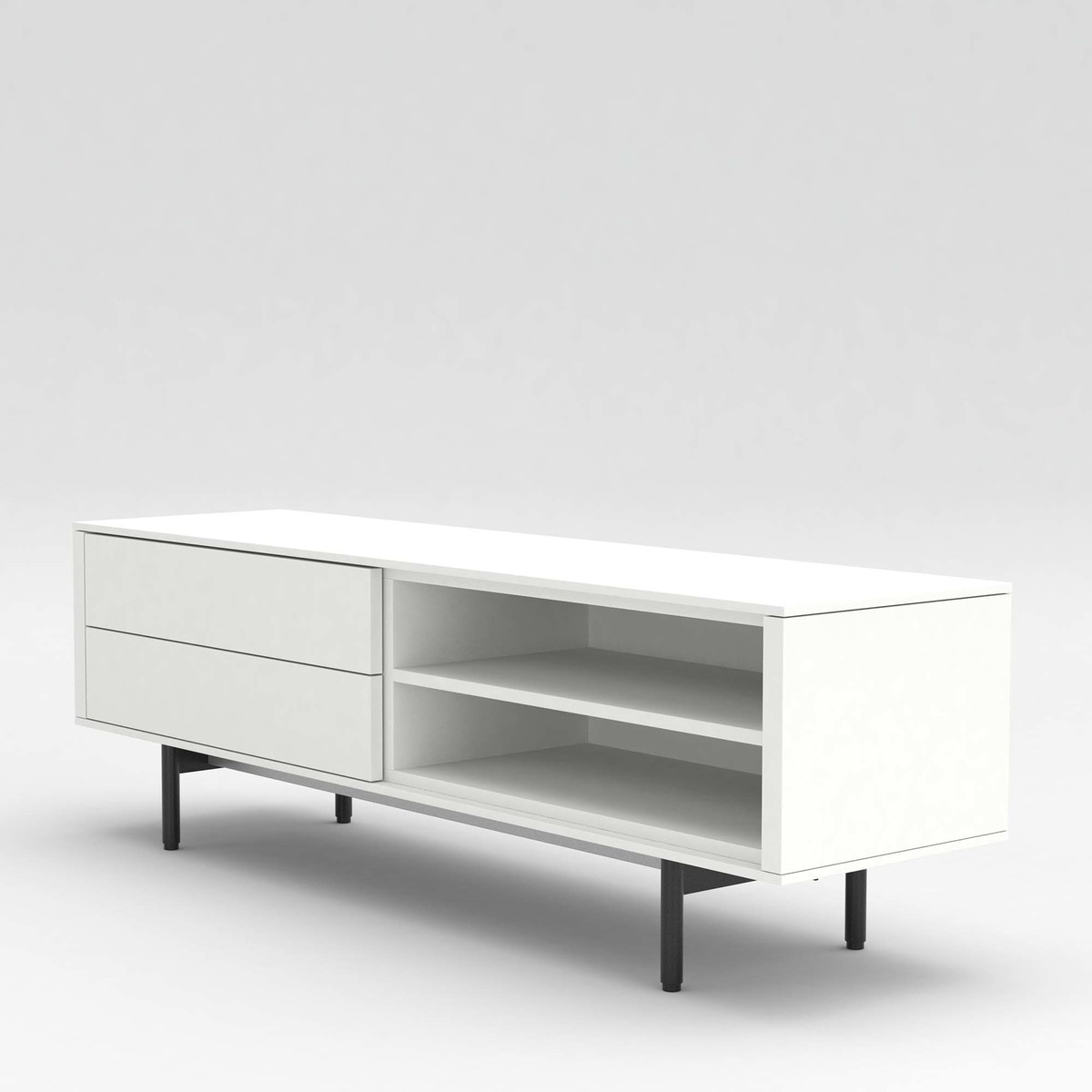 Móvel de TV Moss - 167,5 cm Branco-2