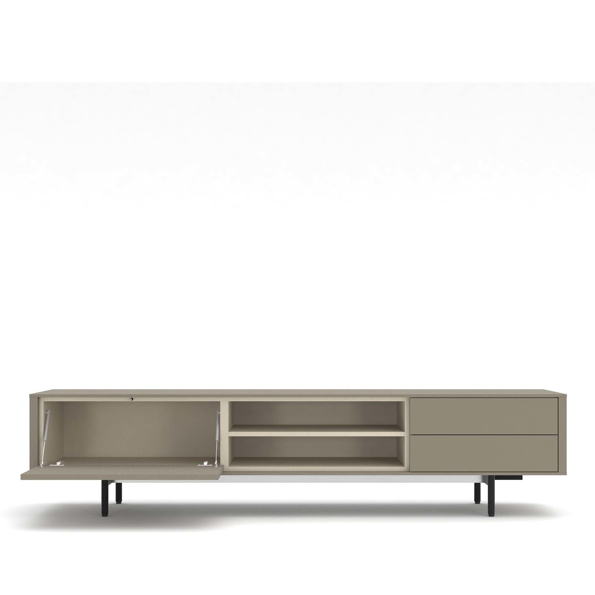 Móvel de TV Moss - 231,5 cm Rola / Areia-2