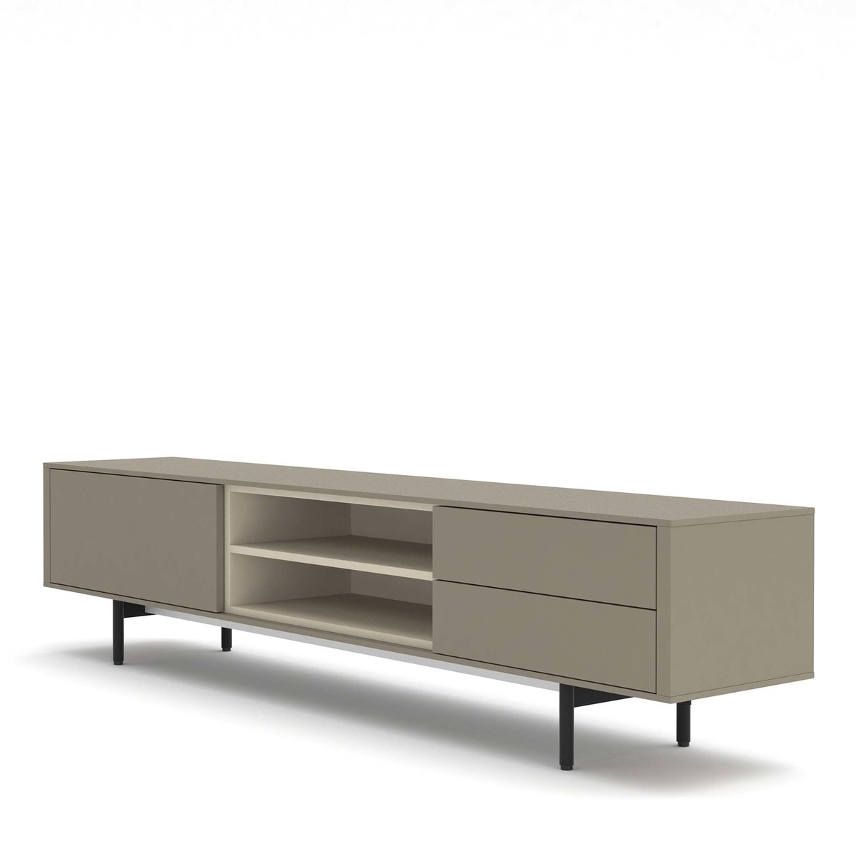 Móvel de TV Moss - 231,5 cm Rola / Areia-3