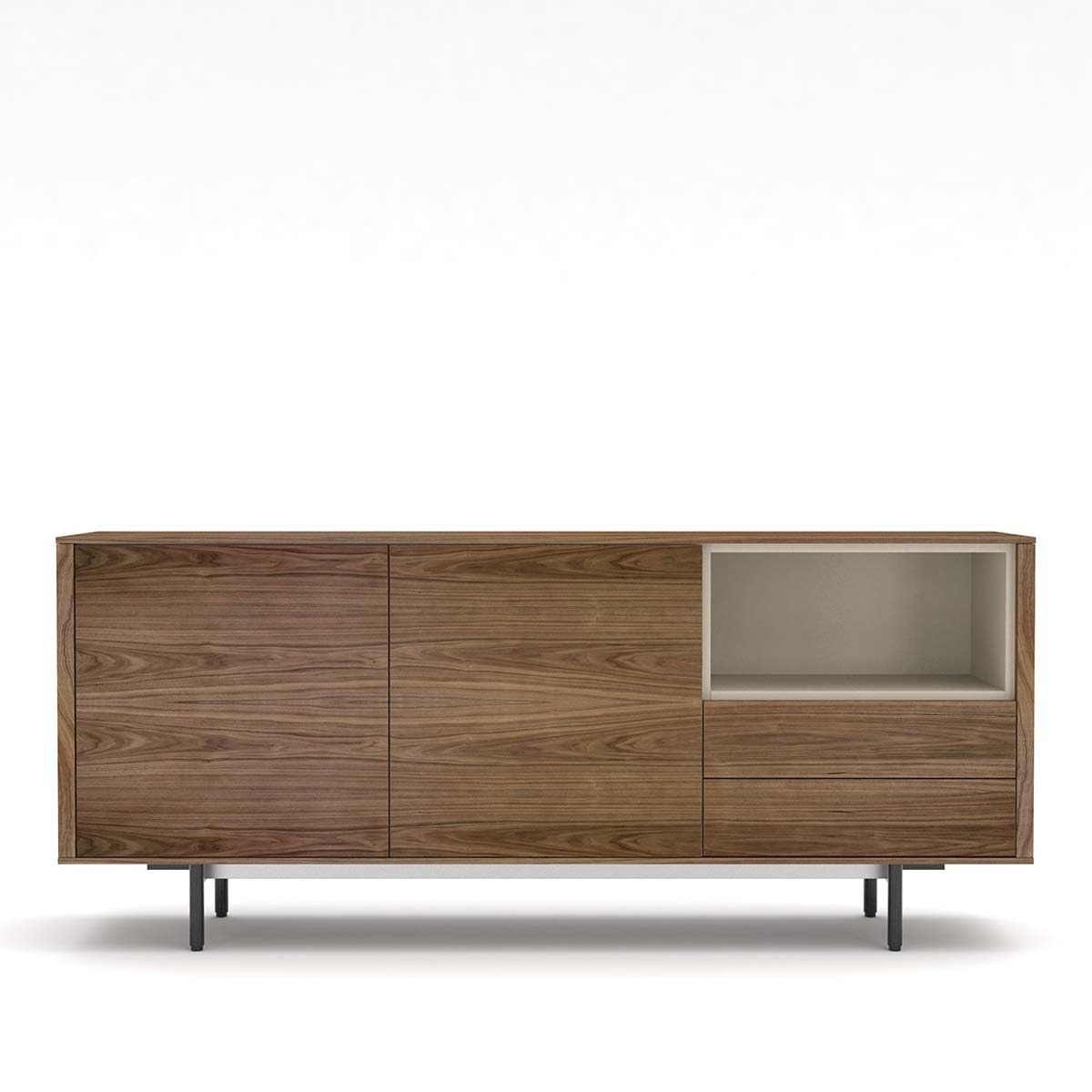 Imagem 0 de Aparador Moss de Nogueira - 199,5 cm