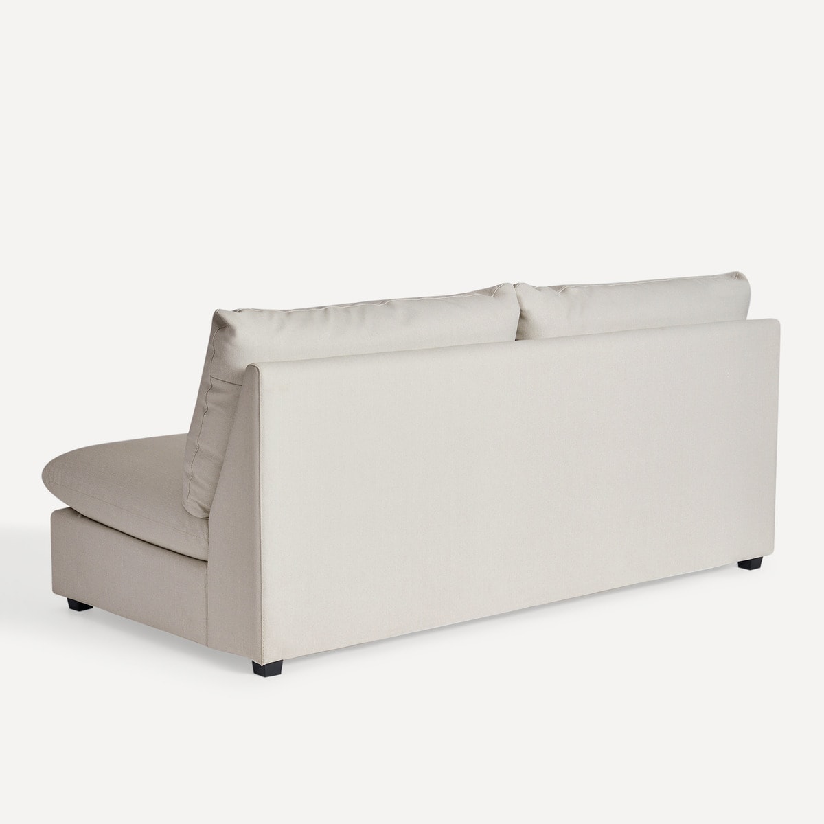 Módulo de 3 Lugares com Tecido Impermeável para Sofá de Jardim Oasis Bege-4