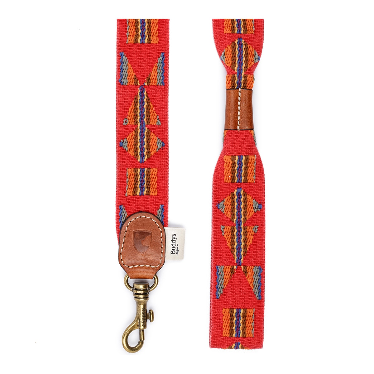 Correa Buddys para perros Etna Rojo-1