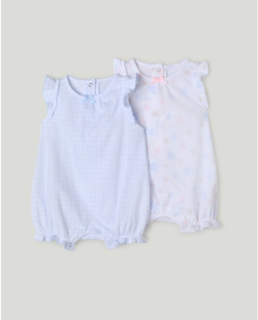 Imagen 0 de Pack dos peleles de bebé niña