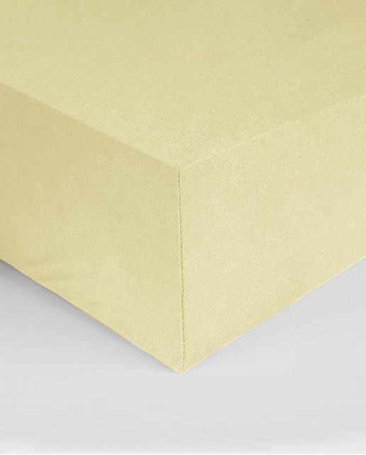 Imagen 0 de Bajera Don algodón 180 hilos 090 cm. limón