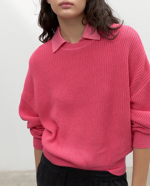 Imagen 0 de Jersey de punto de mujer relaxed fit