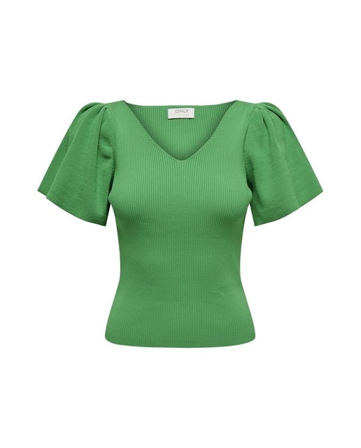 Imagen 0 de Top de mujer de punto de manga corta