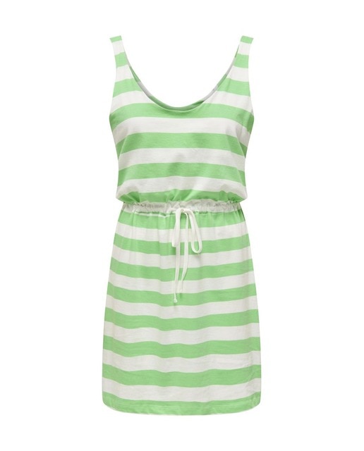 Imagen 0 de Vestido corto de rayas