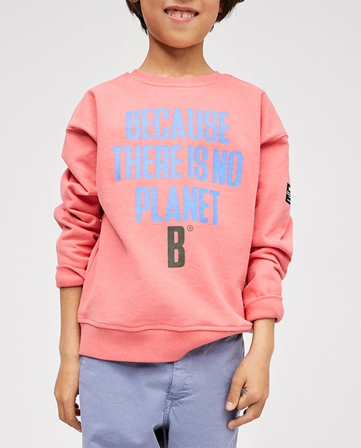 Imagen 0 de Sudadera de niño manga larga, estampado frontal grande