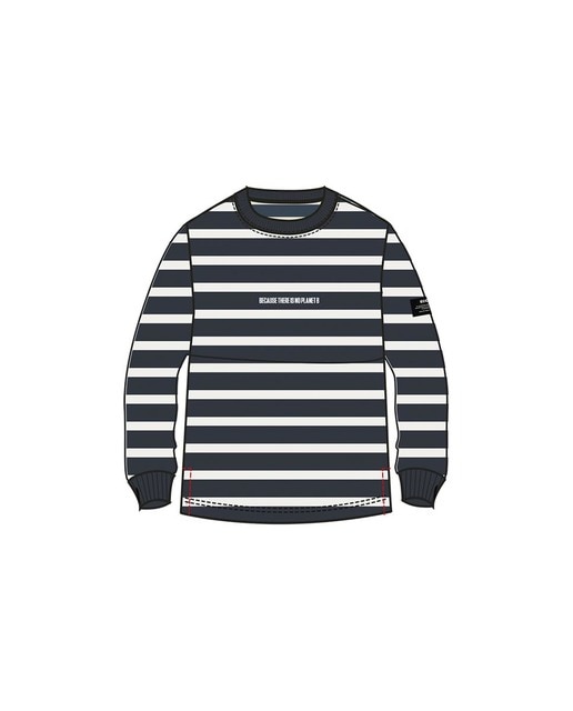 Imagen 0 de Sudadera de niño manga larga estampado de rayas