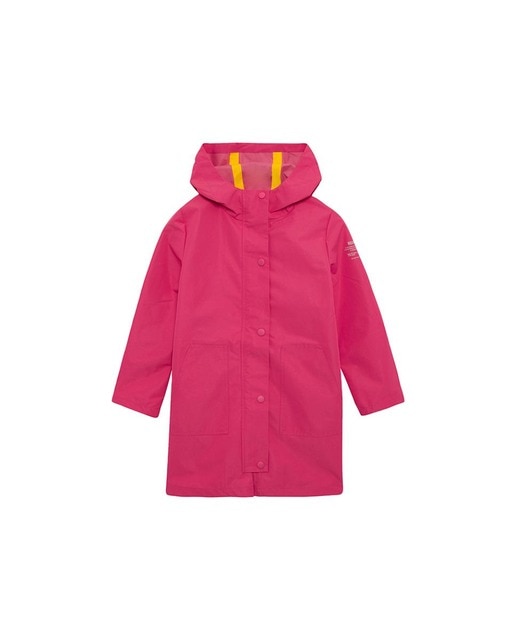 Imagen 0 de Parka de niña con capucha largo 3/4