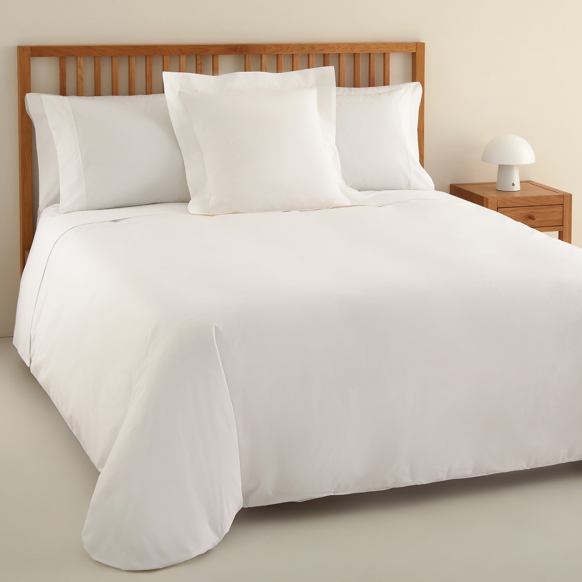 Lençol de Cima Polialgodão Percal - 180 Fios Branco-4