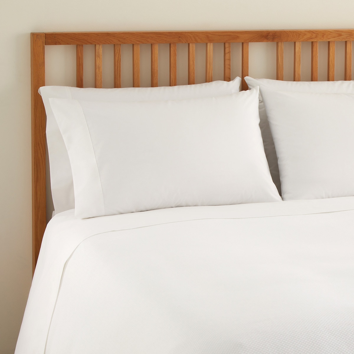 Lençol de Cima Polialgodão Percal - 180 Fios Branco-1