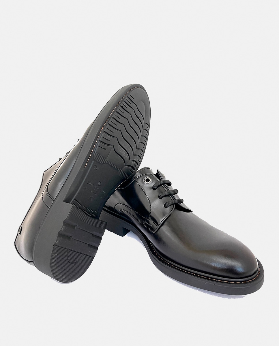 Bluchers com Pala Lisa Preto-4
