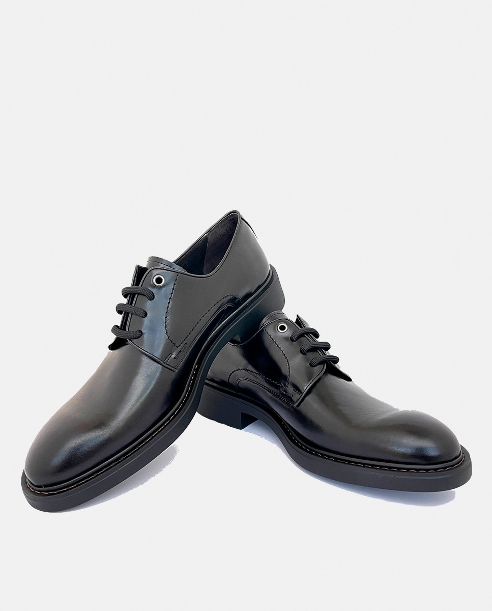 Bluchers com Pala Lisa Preto-3