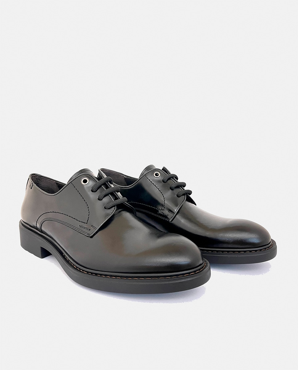 Bluchers com Pala Lisa Preto-2