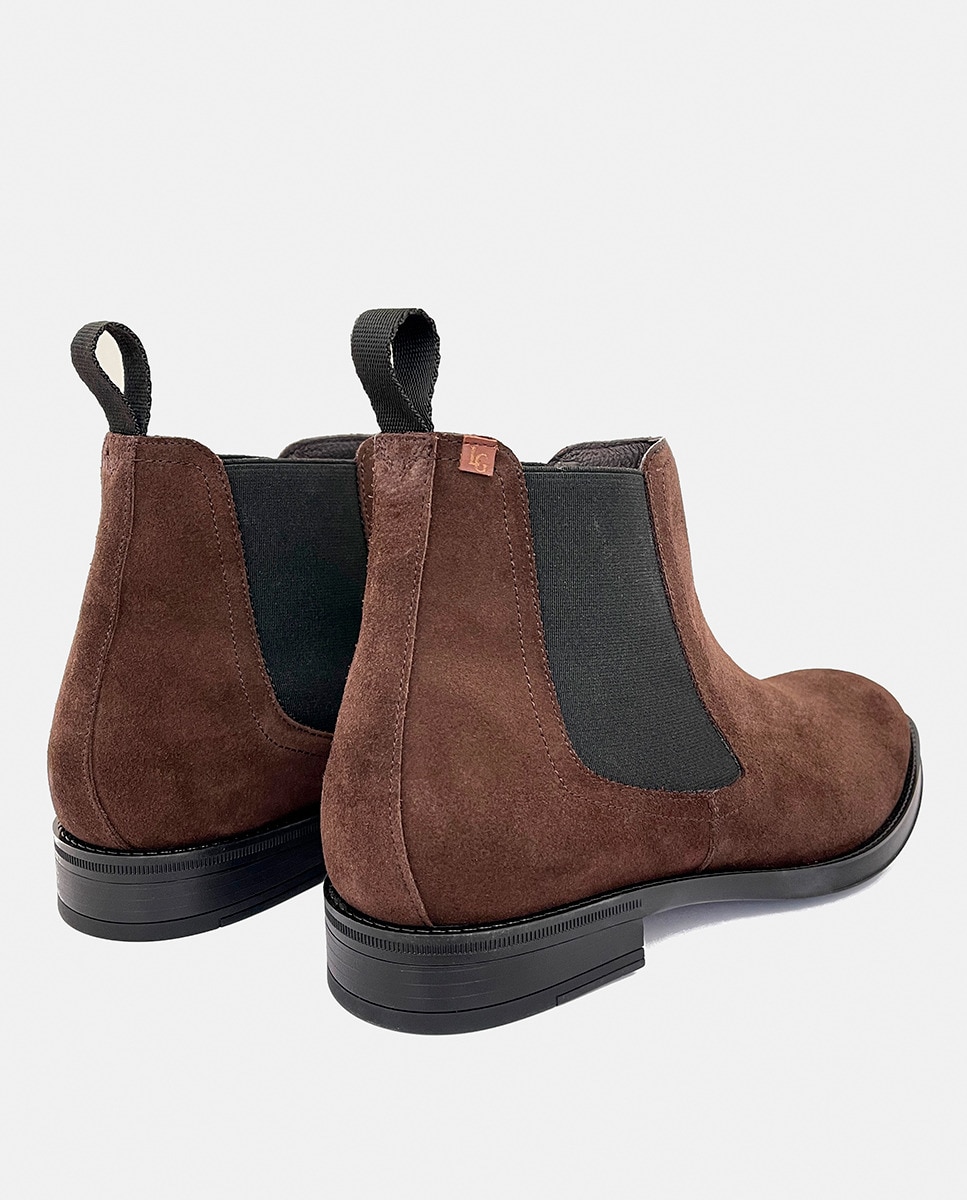 Botins Chelsea Basket Castanho-escuro-4