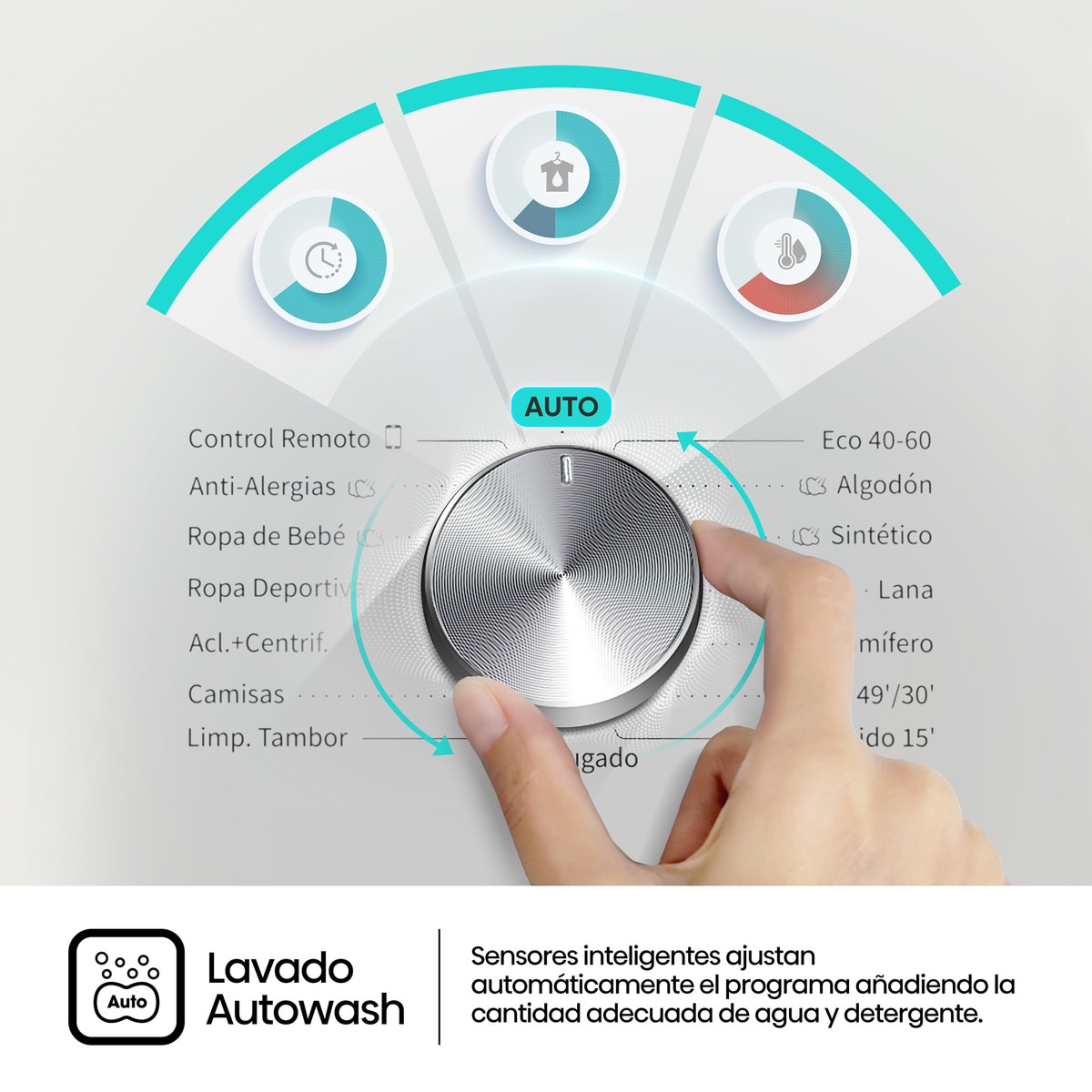 Lavadora Hisense 12 kg / 1.400 rpm, Wifi Serie 3S - WF3S1243BW3 Blanco-10