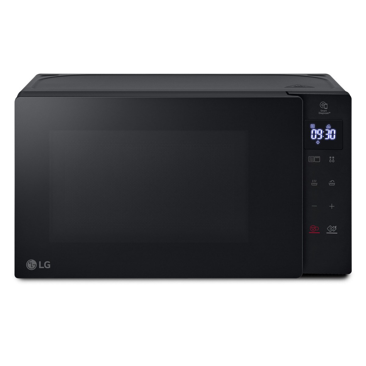 Microondas LG 20 litros, grill, 700 w- MH6032GAS Negro-3