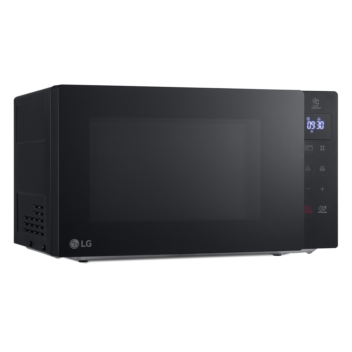 Microondas LG con grill, 20 litros - MH6032GAS Negro-1