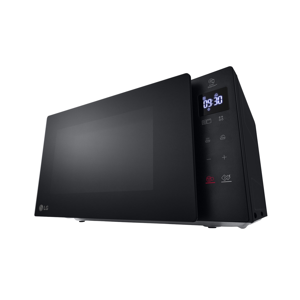 Microondas LG con grill, 20 litros - MH6032GAS Negro-10