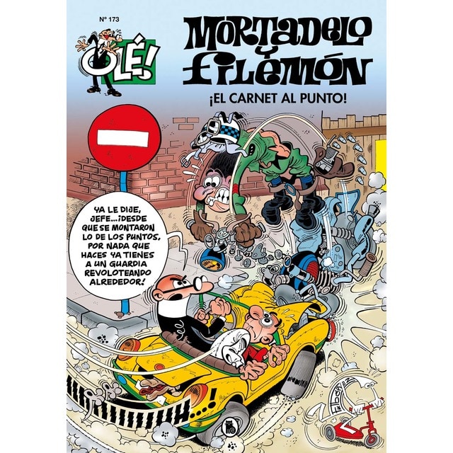 Imagem 0 de Mortadelo y Filemón. El carnet, al punto (Olé! Mortadelo 173) (Capa mole)