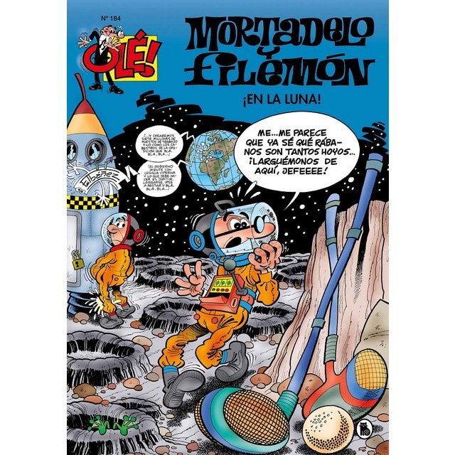 Imagen 0 de Mortadelo y Filemón. ¡En la luna! (Olé! Mortadelo 184)  (Tapa blanda)